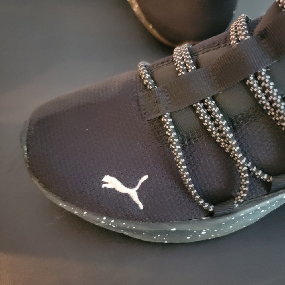 Puma Kids Black Sneakers - Picture 3 of 10